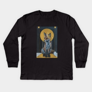 A Fox Named Fable Kids Long Sleeve T-Shirt